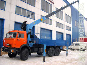 КАМАЗ 43253 · КМУ Tadano ZR366