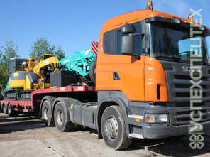 SCANIA · R 500 РАЗДВИЖНЫМ ТРАЛОМ BROSHIUS Грузоподъёмность борта: 40 т