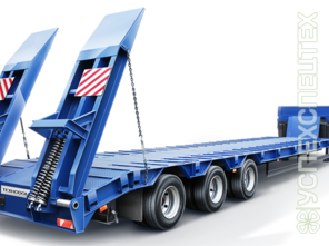 IVECO · Низкорамный. Грузоподъемность 20 тонн, рабочая длина площадки 12 м.