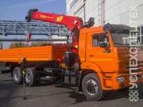 Камаз · 65115 Краноманипуляторная установка PALFINGER INMAN IT 150