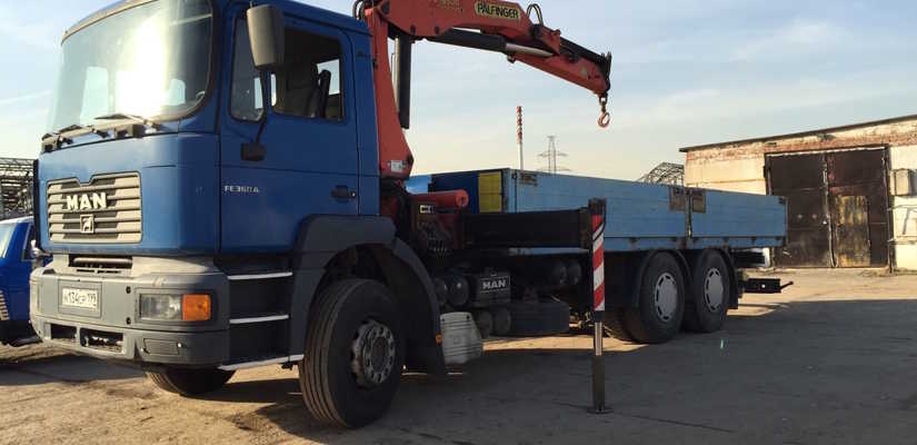 MAN F2000 · КМУ Palfinger 15500