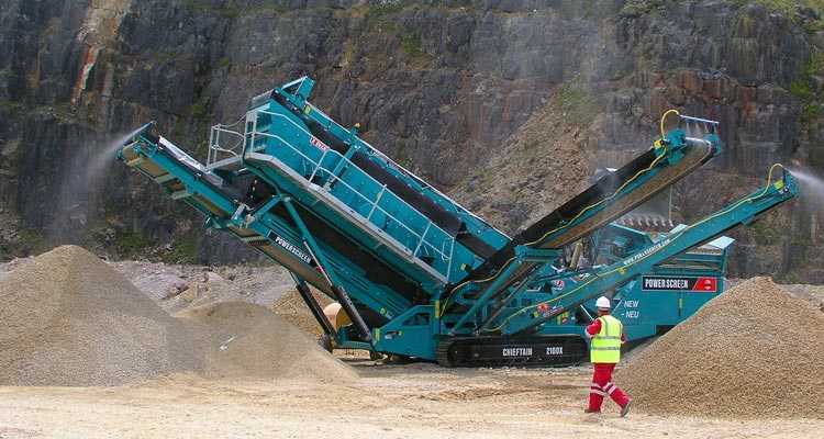 Powerscreen  · Chieftain 2100X