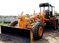 грейдер · выравнивание почвы, грунта