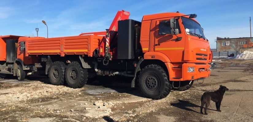 Камаз  · Hiab 055D-3 CLX