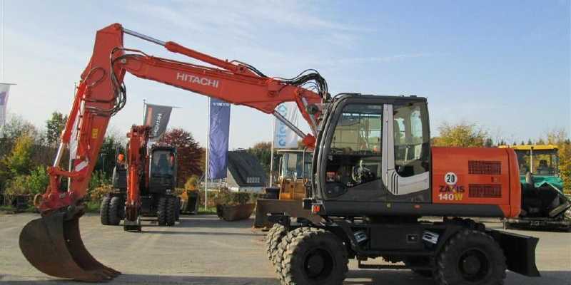 Hitachi · ZX140W-3