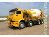 КАМАЗ · Объем 5 куб.м герметичным кузовом-миксером и транспортерной лентой