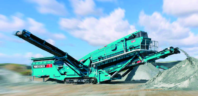 Powerscreen  ·  Chieftain 2100X Bivitec