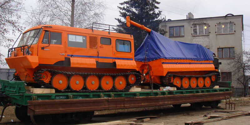 Двухзвенный с бурильно-крановой установкой · ТТМ-4902 БК