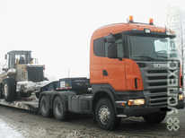 Scania · Осуществляем перевозку экскаваторов, тракторов, комбайнов