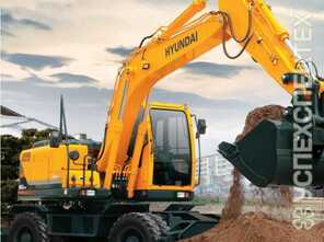 ​Hyundai · Услуги экскаватора колесного 